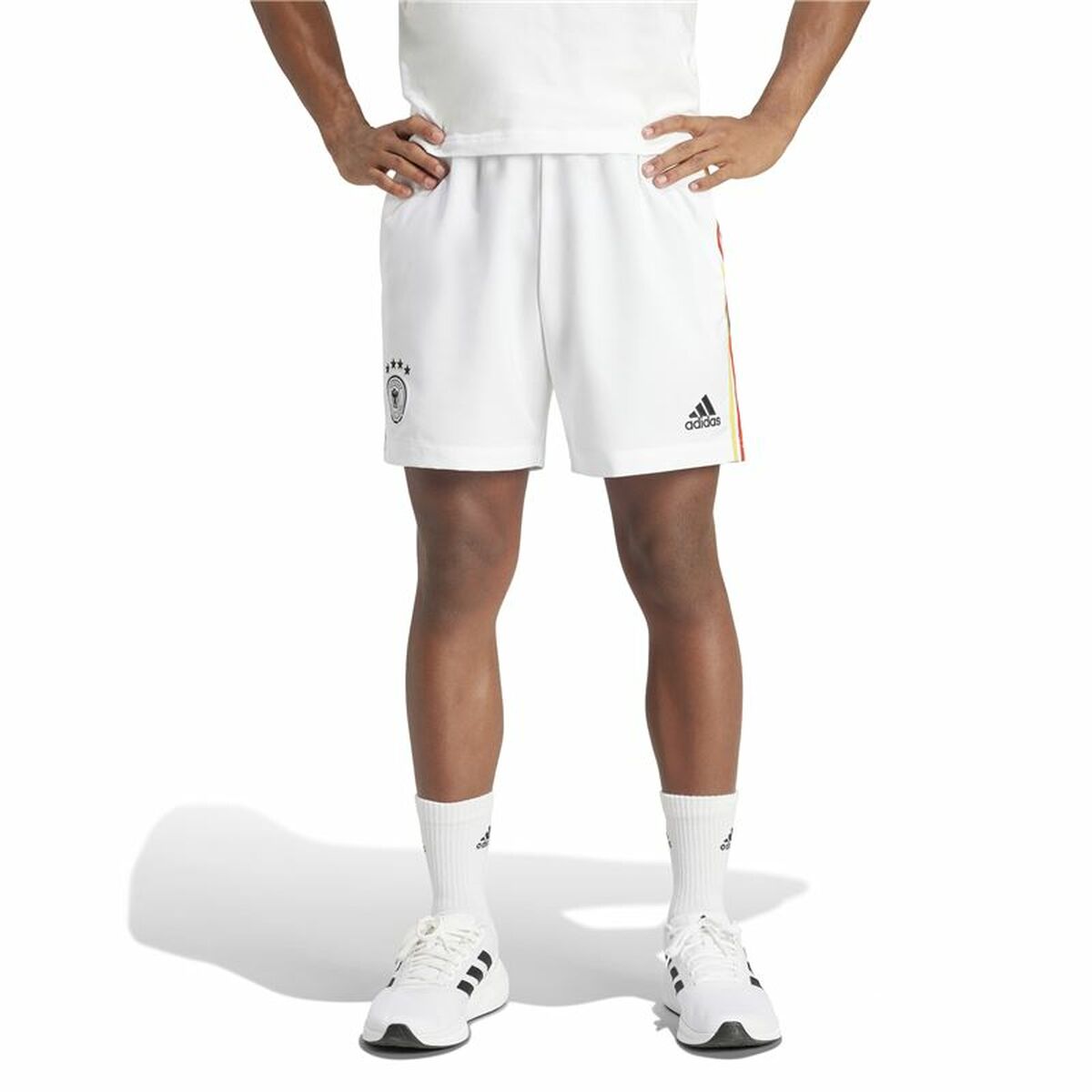 Sports Shorts Adidas Alemania Dna White-7