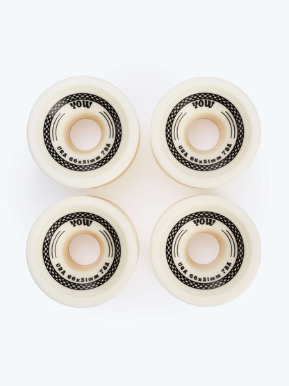 Rodas Yow Ura MAYO 66mmx51mm shr 78a Pack-1